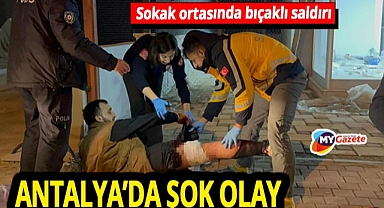 Kaldırımda yürürken pusuya düşürüldü! Çocuk çete bacağına bıçak sapladı