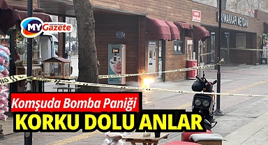 Komşuda Şüpheli Çanta Paniği