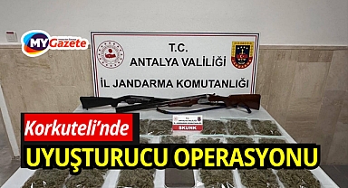 Korkuteli’de uyuşturucu operasyonu