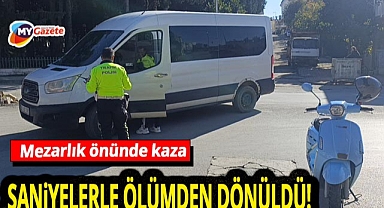 Manavgat’ta can pazarı! Minibüsle çarpışan motosikletin sürücüsü hastanelik oldu