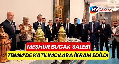 Meşhur Bucak Salebi TBMM’de Misafirlere İkram Edildi