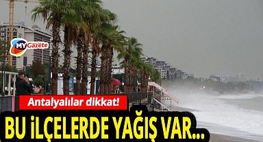 Meteoroloji Antalya için uyardı! Pus, sis ve yer yer yağış görülecek... 10.12.2025