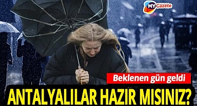 Meteoroloji günler öncesinden uyarmıştı! Antalya'da ara veren yağış için saat verildi... 04.12.2025