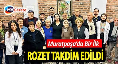 Muratpaşa'da bir ilk, rozet taktılar