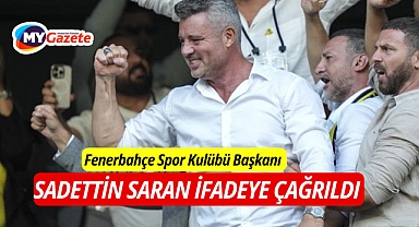 Sadettin Saran'ın evinde arama başlatıldı