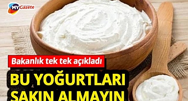 Tarım Bakanlığı alarm verdi! Yoğurtlarda büyük hile