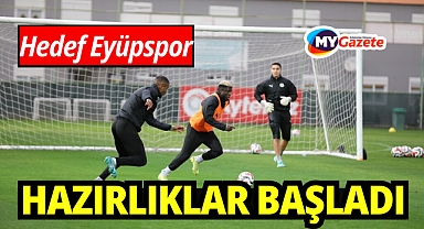 Alanyaspor, Eyüpspor maçı hazırlıklarına başladı