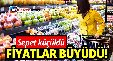 Alışverişte ürün sepeti küçüldü, fiyatlar büyüdü!