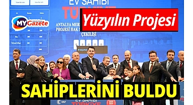 Antalya’da 13 Bin 213 Sosyal Konut İçin Kuralar çekildi