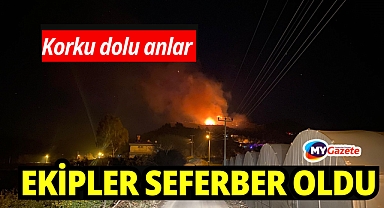 Antalya'da evleri tehdit eden orman yangını kontrol altına alındı