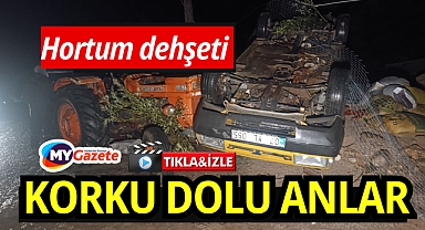 Antalya'da hortum dehşeti: ortalık savaş alanına döndü! 