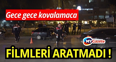 Antalya’da polisten kaçan sürücü kaza yaptı