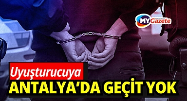 Antalya'da uyuşturucu operasyonu