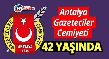 Antalya Gazeteciler Cemiyeti 42 Yaşında