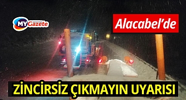 Antalya-Konya karayolunda kar yağışı etkili oldu