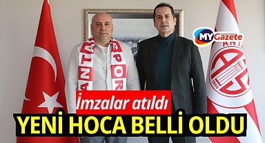 Antalyaspor'da yeni teknik adam belli oldu