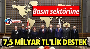 Basın sektörüne 7,5 milyar TL'lik dev finansman desteği