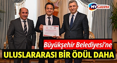 Büyükşehir’den engelsiz kent yolunda güçlü adımlar, bir ödül daha aldı!