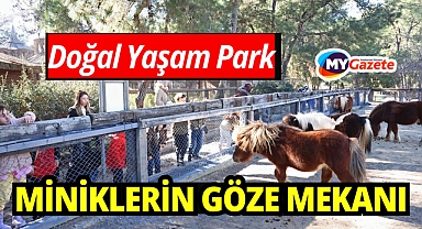 Doğal Yaşam Parkı'nda çocuklara hayvan ve doğa sevgisi aşılanıyor