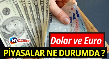 Dolar ve Euro kaç TL oldu? Piyasalar ne durumda ? Dolar yükseldi mi?