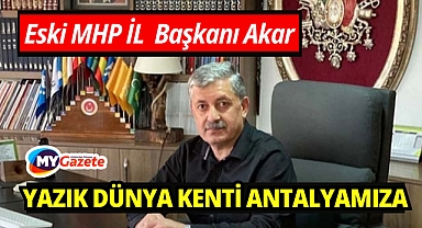 Eski MHP il başkanı Mustafa Akar 