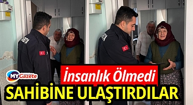 İnsanlık ölmedi dedirten olay: sahibine telim edildi!