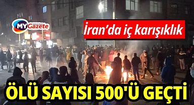 İran'da protestolar sürüyor: Can kaybı 500'ü aştı