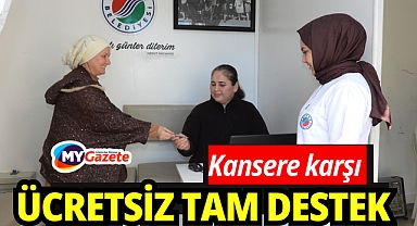 Kepez’den kanser farkındalık ayında sosyal belediyecilik hizmeti   