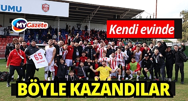 Kırmızı- beyazlılardan kendi sahasında 3 puan