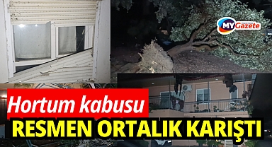 Manavgat’ta hortum dehşeti: Ortalık savaş alanına döndü