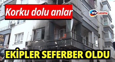 Mobilya imalathanesindeki yangında 3 kişi dumandan etkilendi