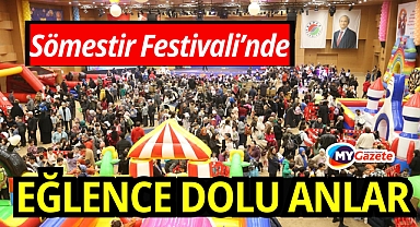 Sömestir Festivali çocuklara şenlik yaşatıyor