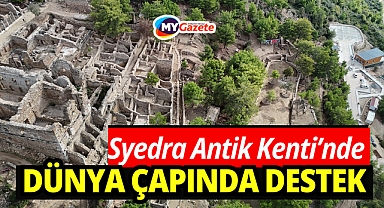 Syedra Antik kenti kazılarına uluslararası destek