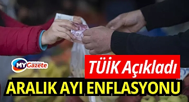 TÜİK açıkladı, Aralık ayı net enflasyon rakamları belli oldu!