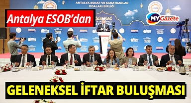 AESOB’dan geleneksel iftar buluşması