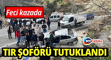 Alanya'da 1 kişinin öldüğü kazada tır şoförü tutuklandı