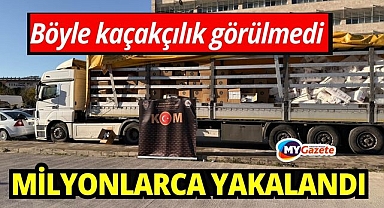 Antalya'da böyle kaçakçılık görülemedi! Milyonlarca yakalandı!