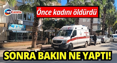 Antalya'da yanındaki kadını öldürüp aynı silahla intihar etti