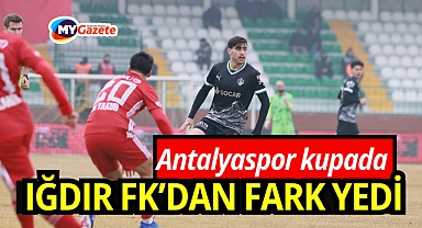 Antalyaspor Türkiye Kupası maçında Iğdır  FK'dan fark yedi