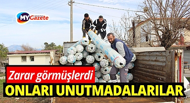 Büyükşehir'den hortum ve yağıştan zarar gören çiftçilere destek