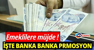 Emekli maaş promosyonu 2026: Hangi banka, ne kadar promosyon veriyor?