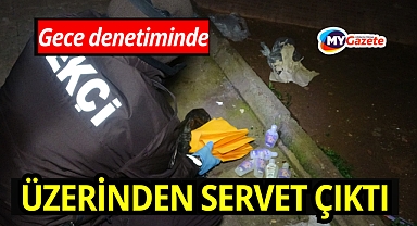 Gece denetiminde rekor yakalama: 4 milyon TL’lik uyuşturucu