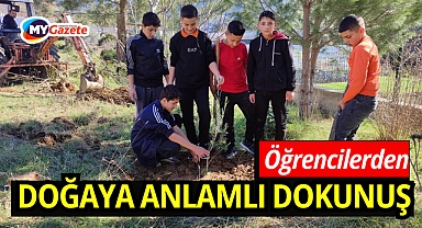 Her öğrenciye bir fidan, geleceğe bir umut