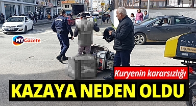 Kuryenin kararsızlığı kazaya neden oldu