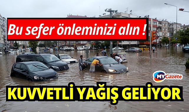 Meteoroloji uyardı: Antalya'da kuvvetli yağış geliyor: 10 şubat hava durumu nasıl, fırtına varmı?