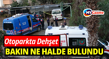 Otel otoparkında dehşet: Şüpheli ölüm!