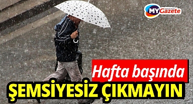 Pazartesi Antalya'da hava durumu nasıl? Şemsiyesiz sokağa çıkmayın!