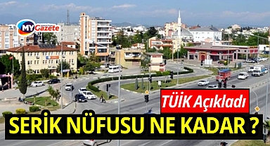 Serik'in nüfusu 147 bin 62'ye yükseldi