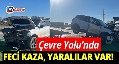 SUV araç ile otomobil çarpıştı: 3 yaralı