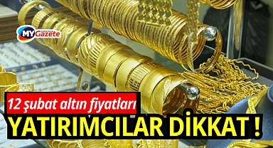 Yatırımcılara dikkat! 12 Şubat 2026 çeyrek, gram ve yarım altın satış fiyatları